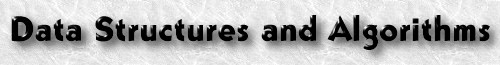 Data Structures and Algorithms